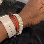 Stunning diamanté stretch bracelet. Fits any size. Stunning. Photo 5