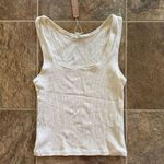 SKIMS Cotton Rib Tank Bone Size XL Photo 0