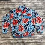 Patagonia Synchilla Snap-T Manoa Dusk Hawaiian Hibiscus Floral Fleece S SM Small Photo 0
