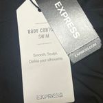 EXPRESS NEW  Body Contour Swim Black Triangle Halter Bikini Swimwear Top Size S Photo 2