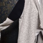 BNCI by Blanc Noir  open cascading cardigan With Spandex Arm Detail Photo 1