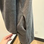 Miselon Gray Long Sleeve Sweatshirt Dress with Pockets – Size M (NWT) Size M Photo 2