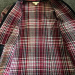 Christopher & Banks  Women’s Pink Plaid Waffle Knit Jacket G3 Photo 3