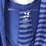 City Sports Two Tone Blue Athletic Zip Up Hoodie S Photo 3