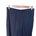 Madewell  - Dolphin Hem Track Trousers Black Casual Pants Sz M Photo 3