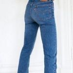 Levi's NWT Levi’s Premium 501 Crop Distressed Raw Hem Jean Photo 1
