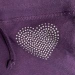 Women’s Snow Love Purple Medium Cotton Heart Shorts Photo 1