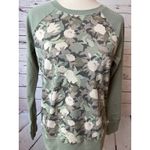 Eddie Bauer  Sweatshirt Small NWT Green camo long sleeve pullover Womens Gift Photo 1