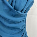 Shape Fx  Sz 10 Swimsuit Teal Tummy Smoothing Wrap Look Ruched No Wire One Piece Photo 3