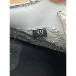 P448 Women's Jack Perforated Calf Hair Trim Sneakers Photo 10