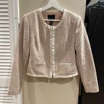 Cynthia Rowley  Cropped Tweed Blazer Jacket Photo 0