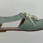 Restricted Shoes mint green flats Photo 1