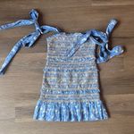 Love Shack Fancy NWOT Belle Re-Edition Cotton Floral Mini Dress Photo 7