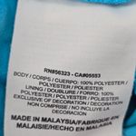 Nike 🩷 14.  Blue Orange Stripe Pull On Athletic Running Shorts Small Photo 5