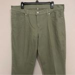 Levi's Levi’s 311 Green Shaping Skinny Capri Cropped Jeans women’s plus size 32 Photo 2
