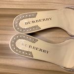 Burberry Gray Tassel Sandals Size 37.5 Italy 7 US Photo 4