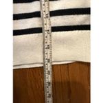 J.Crew striped crewneck exposed seam sweater xs White Photo 7