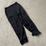 Babaton Refined Satin Cargo Pant - Black - 4 Photo 7