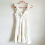Likely  Harlow Sleeveless White Ruffle Flounce Mini Dress 4 Photo 7