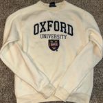 Oxford University Sweatshirt Tan Size M Photo 0