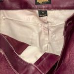 💕💕💕BOGOHO💕💕💕Unique Distressed Purple Leather Pants Photo 13