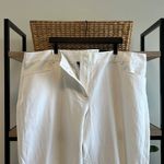 Lane Bryant NWT  High-Rise Linen Cotton White Casual/ Career Dress Pant Trouser, Photo 7