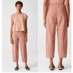 Eileen Fisher  Lantern Pants Size Extra Large Organic Cotton Hemp Stretch Blend Photo 1