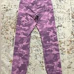 Lululemon Align pink purple camo print leggings size 6 ankle length Photo 12