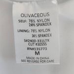 Olivaceous  White Cropped Tank Top NWT Size Medium White Crop Top Photo 7