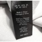 Rag and Bone Cecilee Merino Wool Dress gray black size medium excellent condition Photo 5