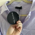 White Fox Boutique  Lavender Button-Up Shirt Photo 2