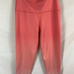 Aerie  Chill Play Move Ombre Pink Cropped Leggings Size Small Photo 0