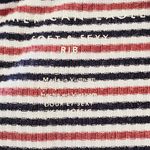 American Eagle  Red White Blue Striped Soft & Sexy Rib Knit Tank Size Small Photo 4