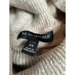 Banana Republic Banana‎ Republic Petite XS Tunic Sweater Dress Beige Turtleneck Long Sleeve Photo 1