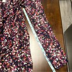 AQUA NWT Brand Floral Wrap Dress in Pink and Navy Size M Photo 12
