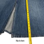 Uniqlo NEW  Long A-Line Denim Skirt Cottagcore Fall Holiday Pumpkin Patch Size 6 Photo 9