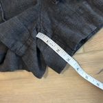 HOUSE OF HARLOW 1960 Linen Blend Shorts Black Paperbag High Photo 4