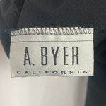 A Byer A. Byer Vintage Large Made in USA Drawstring Wide Leg Lounge Pants Casual Black Photo 2