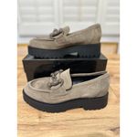 Ateliers Kai Taupe Suede Loafer Sz 8.5/9 US 39 EU NIB Decorative Buckle Slip Photo 3
