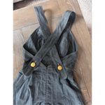 Anna Mason The Sun dress in lightweight black denim with signature pinkish topst Size 6 Photo 7