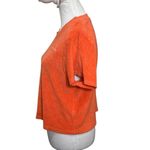 Sporty & Rich Disco Terry Cropped Tee Orange Short Sleeves Top Women’s Size S Photo 2