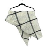 Candie's Candie’s Women’s Confetti Windowpane Plaid Acrylic Knit Triangle Wrap Scarf OS Photo 6