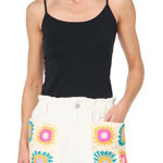 BLANK NYC NWT  Down Time High Rise Crochet Pocket Shorts Medium Photo 0