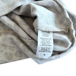 Veronica M  Beige leopard Animal Print Long Sleeve T-Shirt size M Photo 4