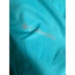 Columbia Womens Jacket Sz M Teal Windbreaker Rain Jacket Hooded Lightweight Photo 9
