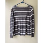 Smartwool  Merino Wool Women's V Neck Striped Sweater Size Medium Photo 1