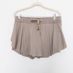 Free People Movement Womens Skort Size L Taupe Active Tenniscore Golf Sporty Tan Size L Photo 1