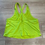 Sweaty Betty  Lime Green Pulse Running Tank Top Mesh Crop Size XL Photo 1