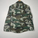 J Crew Camo Utility Shirt‎ 90s Jacket Womens Green Camouflage Size XS Photo 3