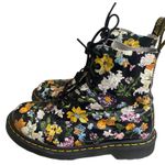 Dr. Martens  Darcy Floral Boots Black Multi Flower Lace Up AirWair Women Size 7 Photo 0